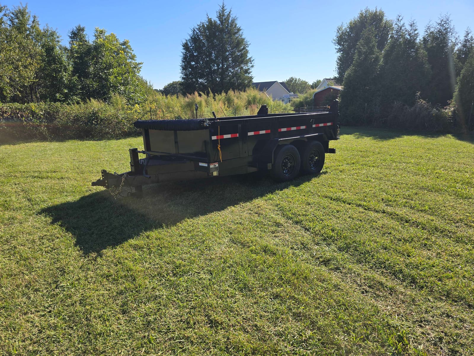 7x12 dump trailer for rent in Lexington, NC
